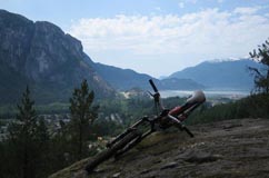 Riding in Squamish